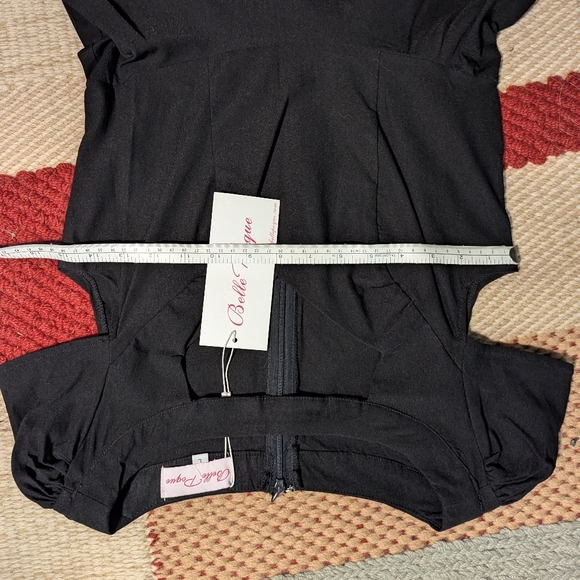 Elegant Black Dress - Picture 4 of 6